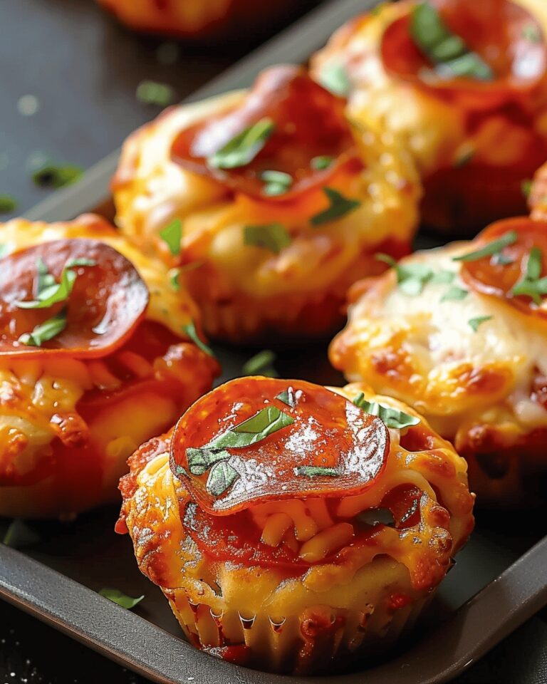 Crispy Pizza Muffin Bites Recipe