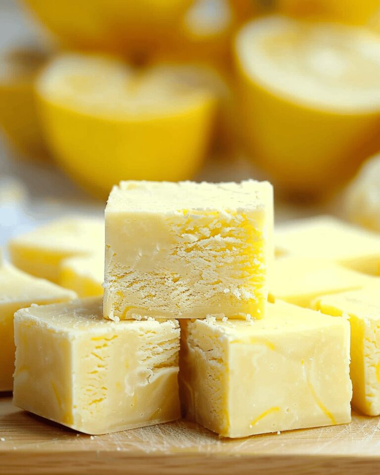 Lemon Bliss Fudge Recipe