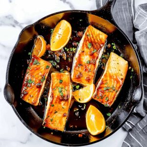 Orange Glazed Salmon Recipe