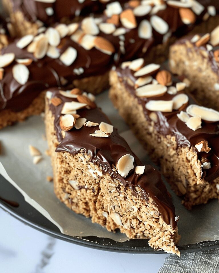 Crispy Chocolate-Dipped Almond Biscotti Recipe