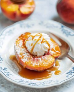 Heavenly Baked Peaches Recipe