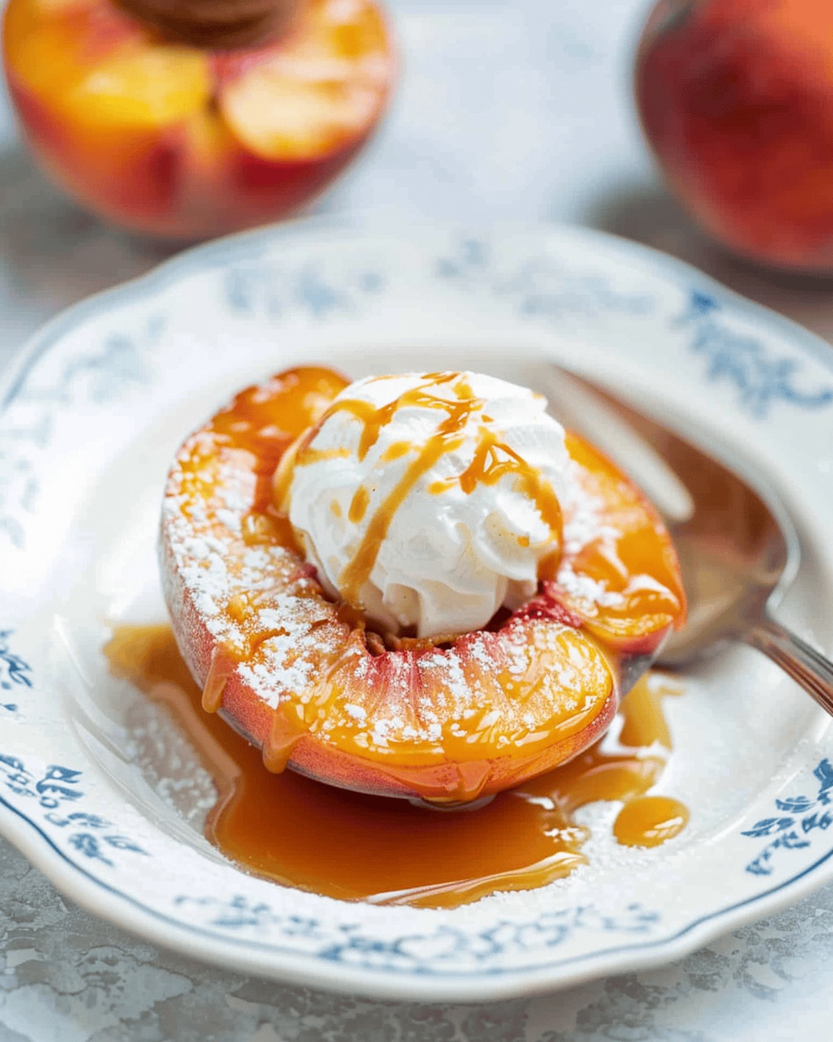 Heavenly Baked Peaches Recipe