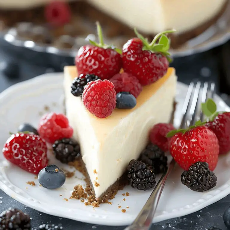 Classic Cheesecake Recipe