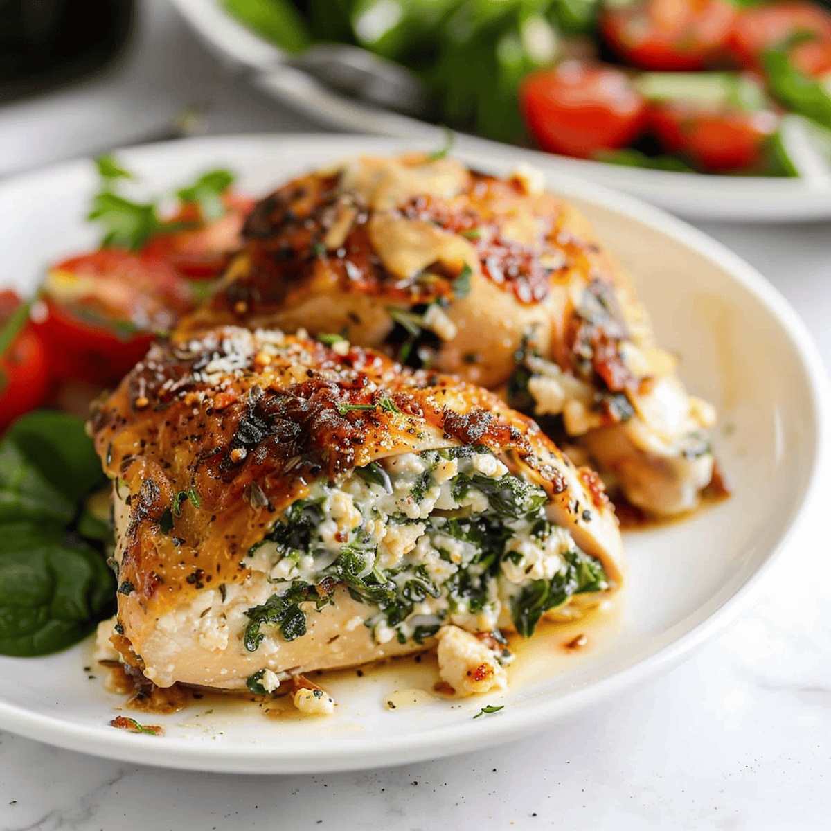 Spinach Ricotta Stuffed Chicken Recipe