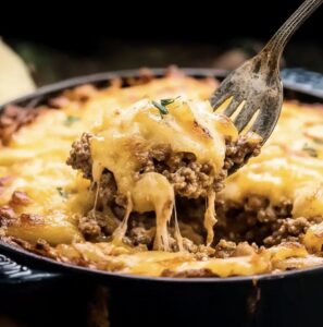 Hearty Hobo Casserole Ground Beef Recipe