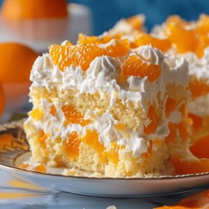 Orange Crush Poke Cake Recipe