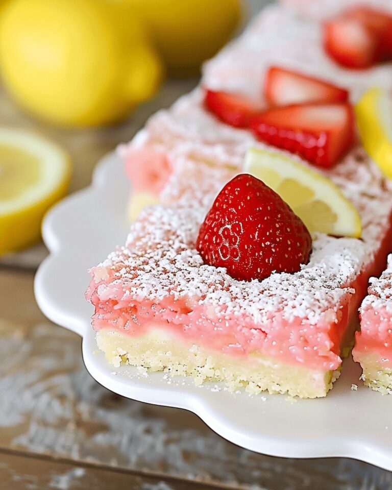 Irresistible Strawberry Lemonade Bars Recipe