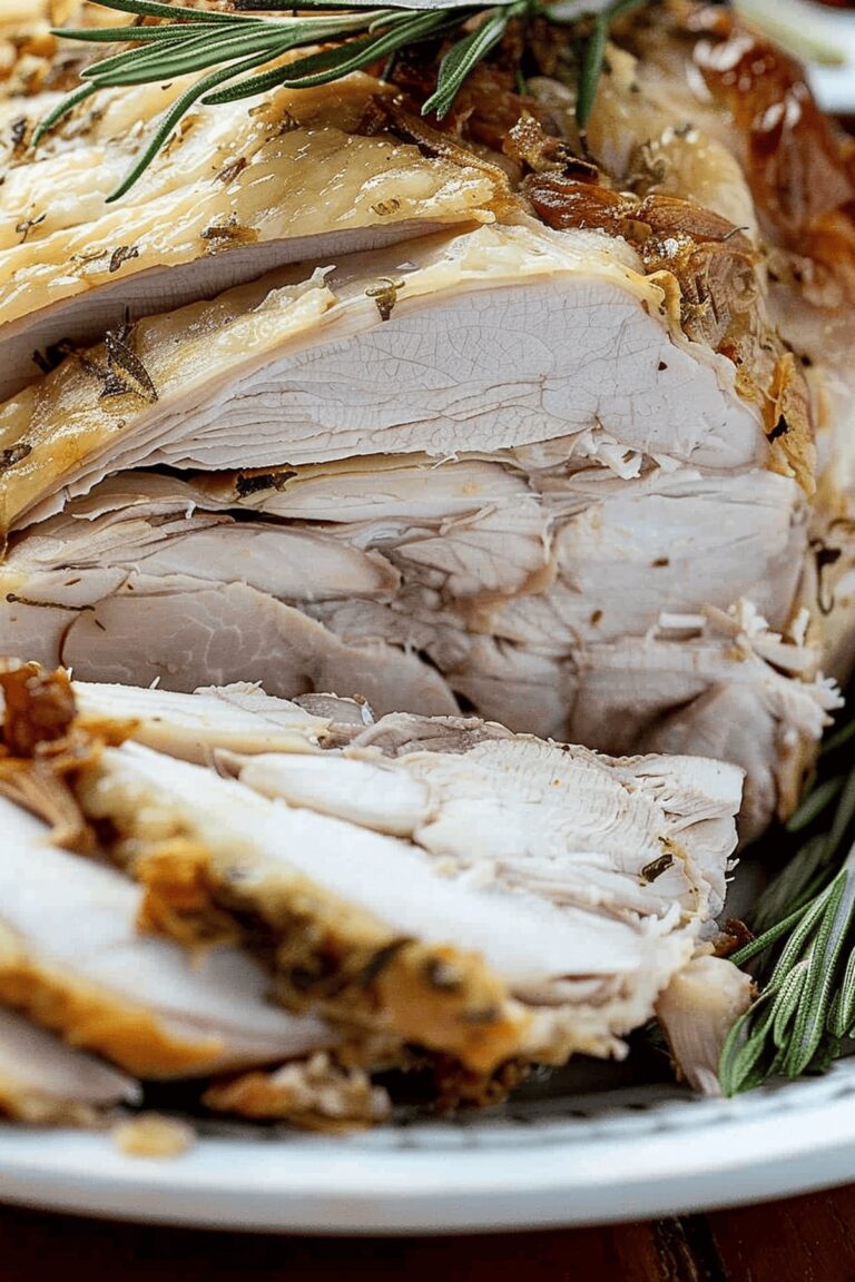 Air Fryer Herb-Butter Turkey Breast Recipe