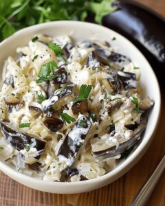 Marvellous Creamy Eggplant Salad Recipe