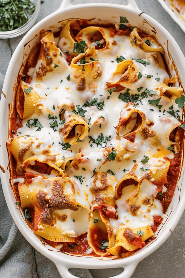 Italian Sausage Stuffed Shells Recipe