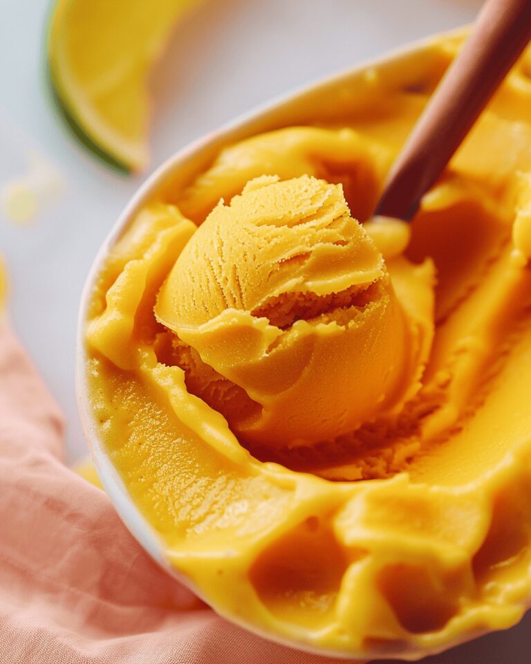 Easy Mango Sorbet Recipe