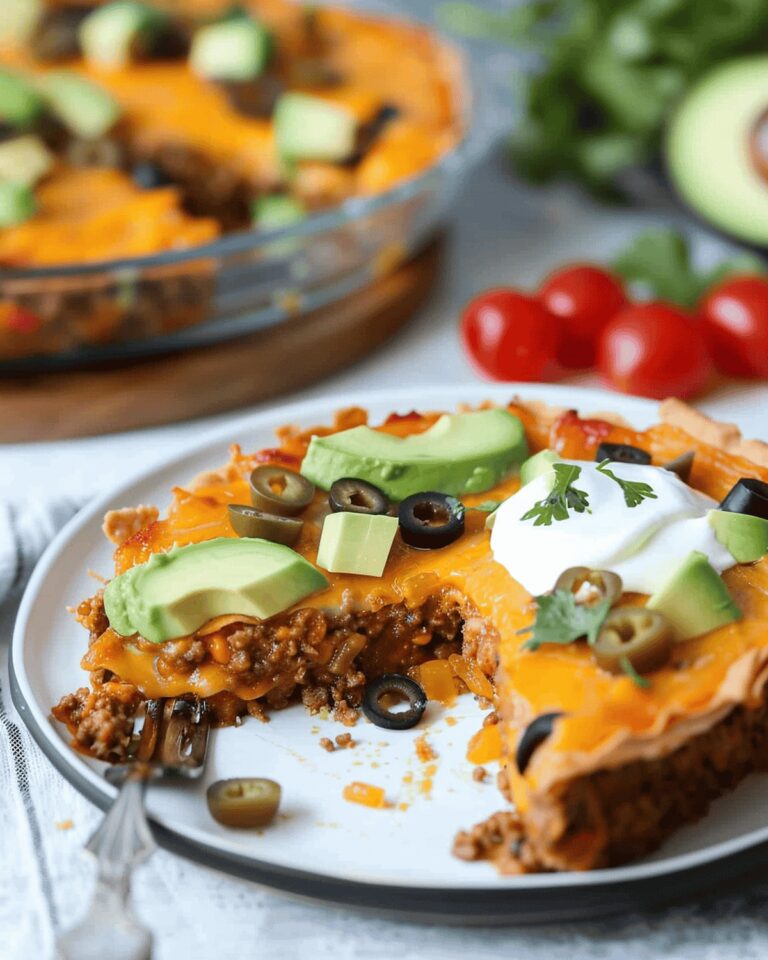 Irresistible Crustless Taco Pie Recipe