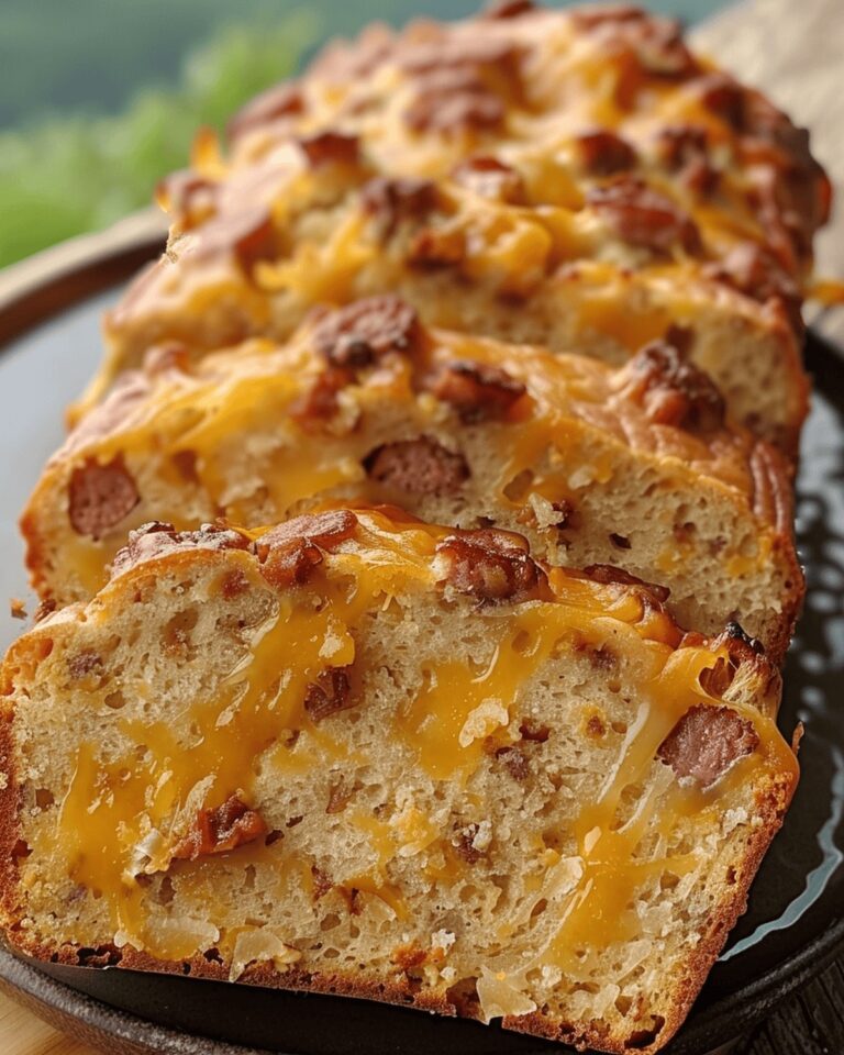 Hearty Sausage and Cheese Bread Recipe