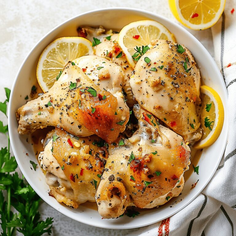 Lemon Chicken Thighs Recipe