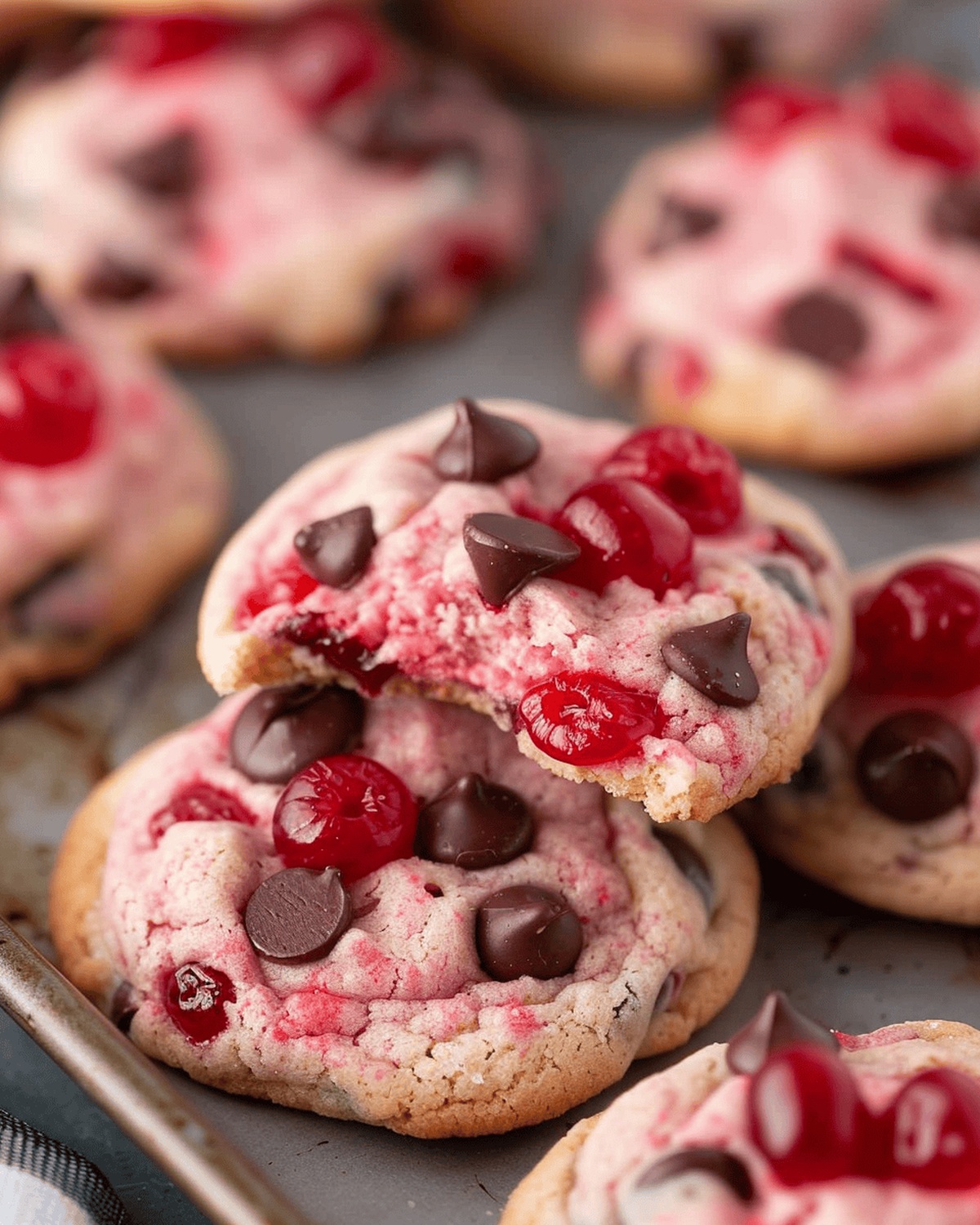 Sweet Maraschino Cherry Bliss Cookies Recipe