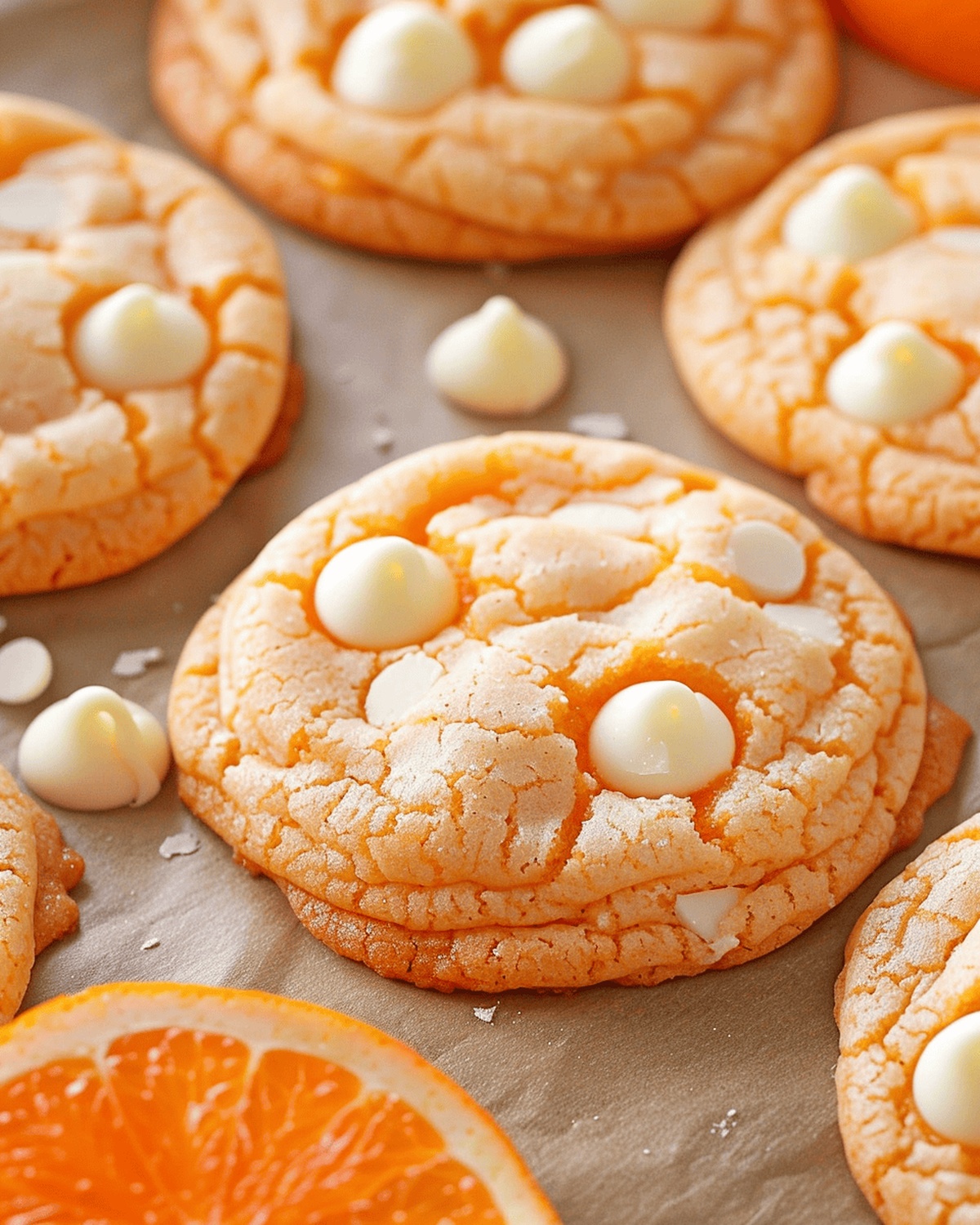 Frosty Creamsicle Cookies Recipe