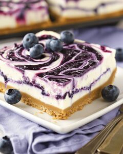 Velvety Blueberry Cheesecake Recipe