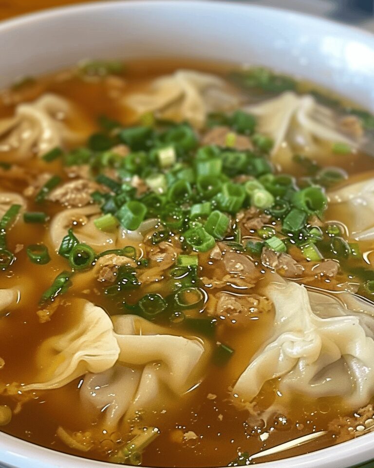 Hearty Wonton Soup Recipe