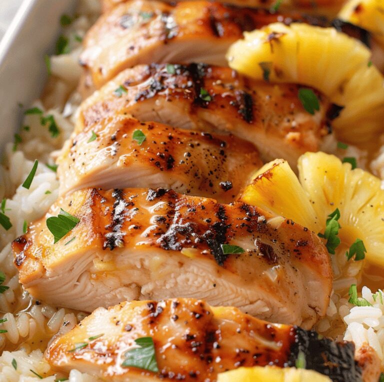 Vibrant Pineapple Chicken and Rice Recipe