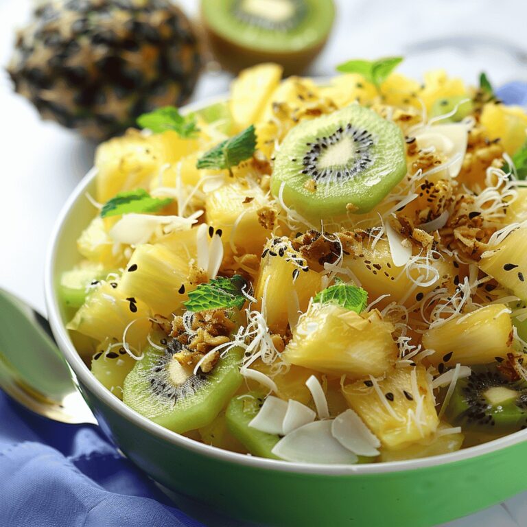 Tropical Pineapple Kiwi Delight Recipe