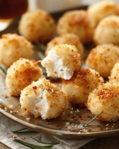 Crispy Herb Goat Cheese Bites Recipe