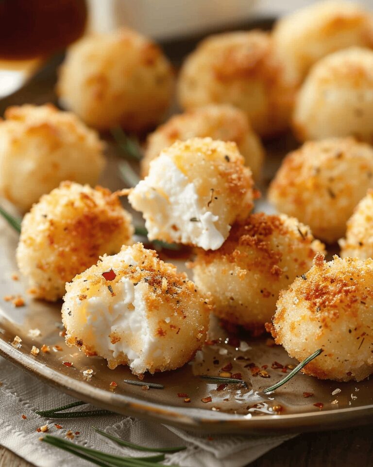 Crispy Herb Goat Cheese Bites Recipe