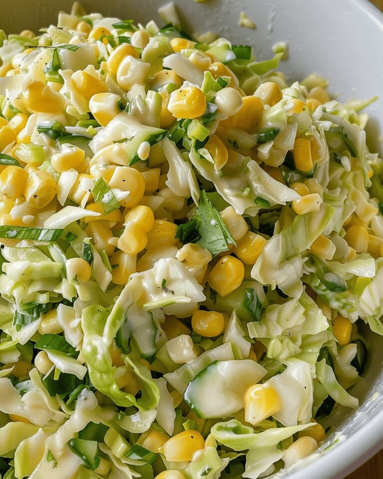 Jalapeno Corn Coleslaw Recipe