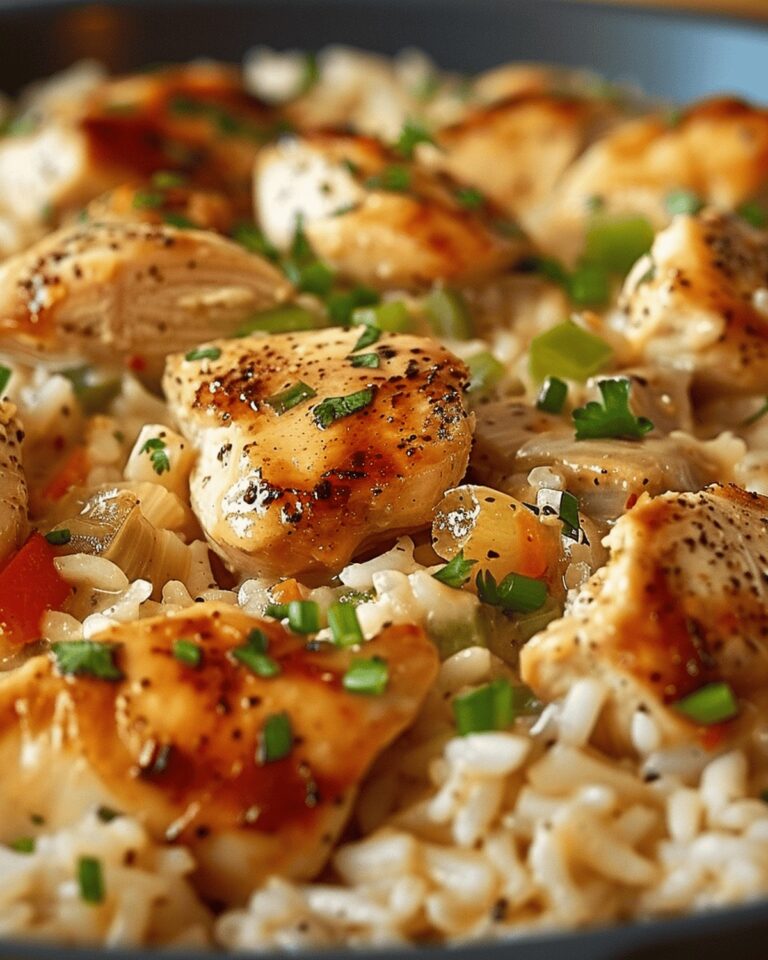 Warm Chicken and Rice Casserole Recipe