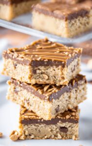 Peanut Butter Oatmeal Bars Recipe