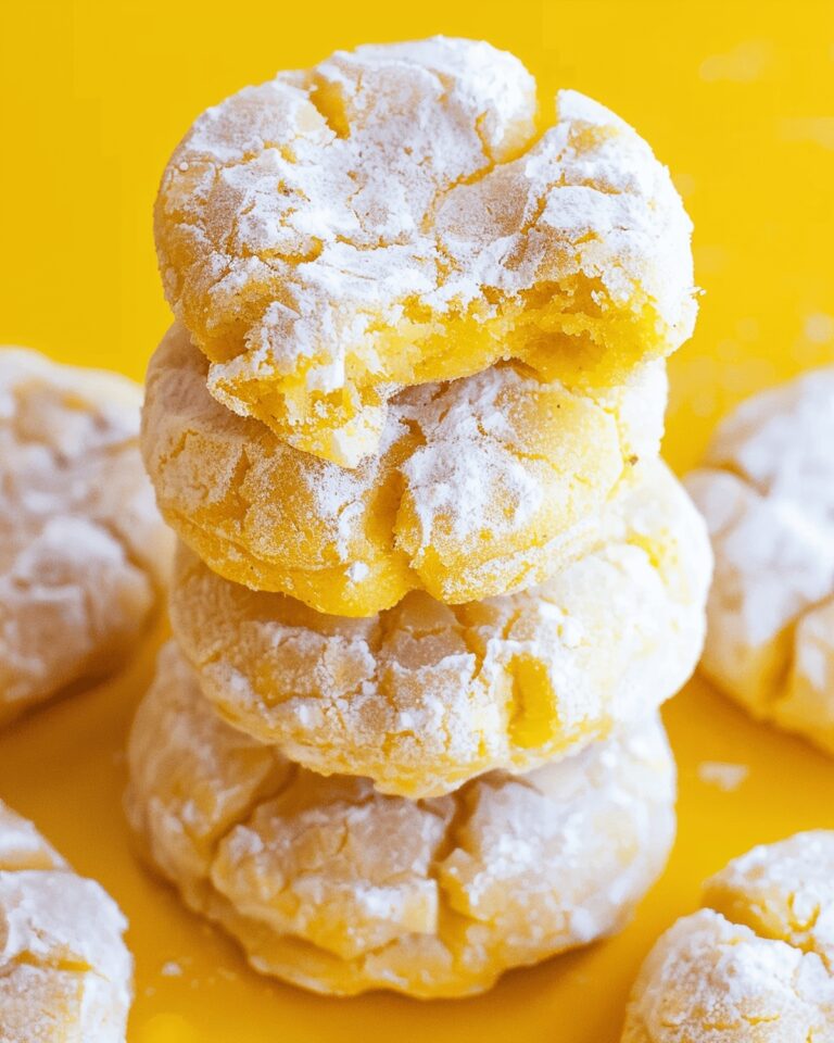 Zesty Lemon Pixie Cookies Recipe