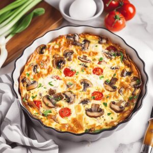 Mushroom Frittata Recipe