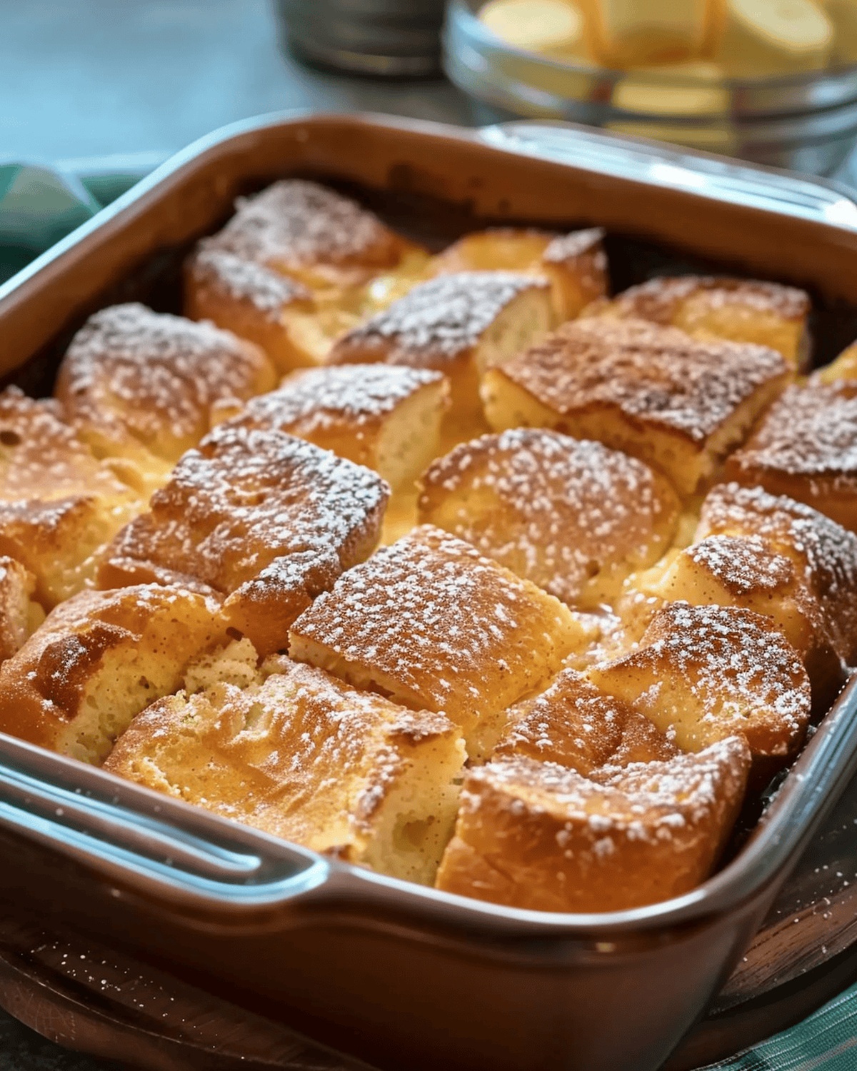 Heavenly Overnight Cinnamon Nutmeg French Toast Casserole Recipe