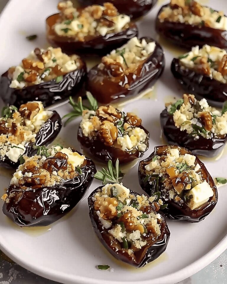Honey Roasted Stuffed Dates Recipe