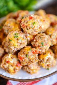 Crispy Rotel Cream Cheese Sausage Balls Recipe