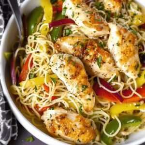 Olive Garden-Inspired Chicken Scampi Recipe