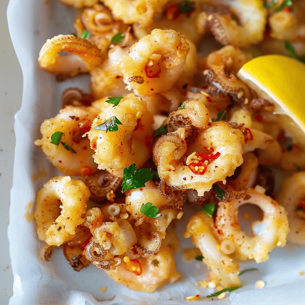 Crispy Salt and Pepper Squid Recipe