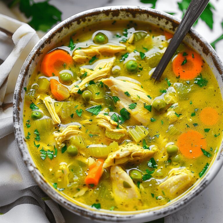 Turmeric Chicken Healing Soup Recipe