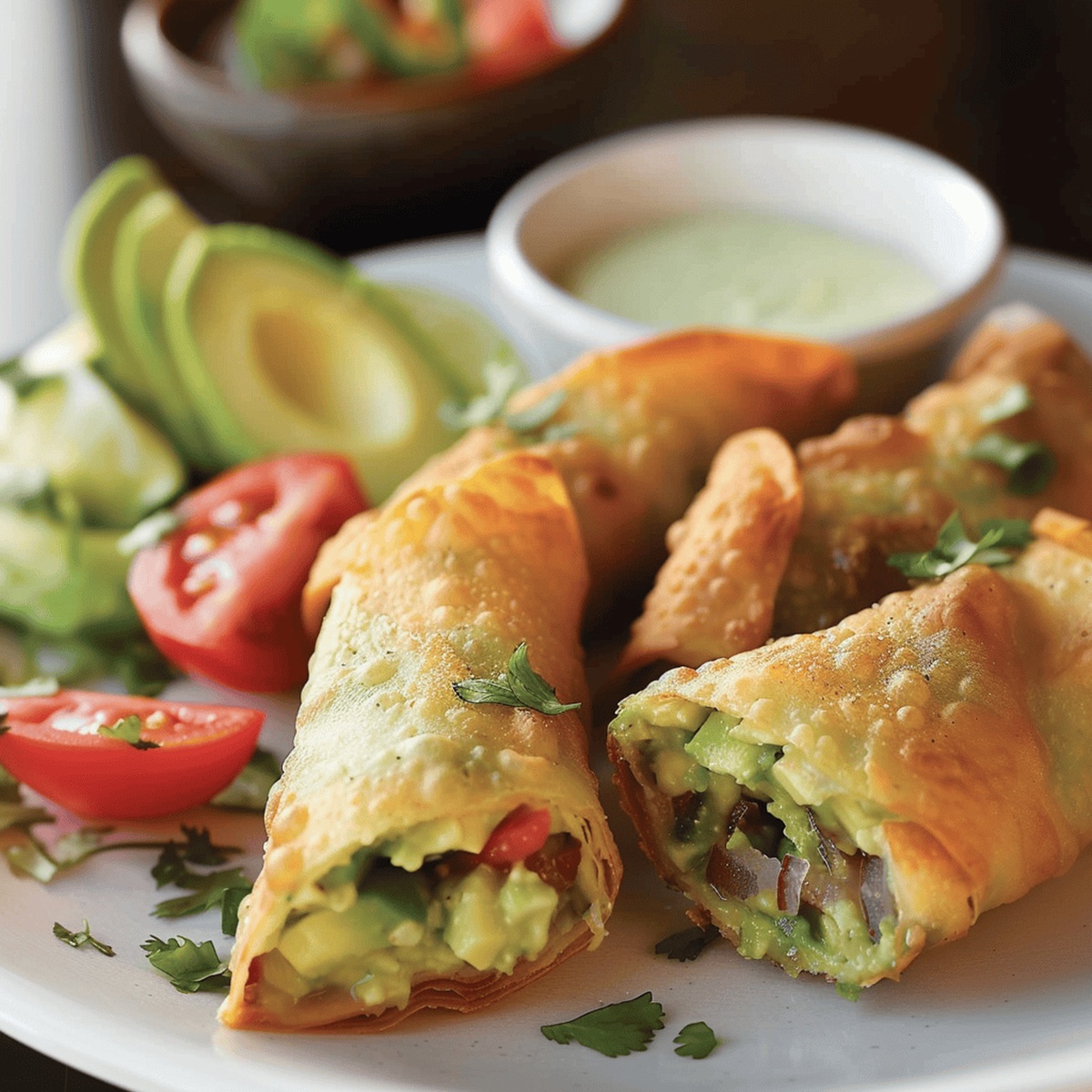 Avocado Egg Rolls Recipe