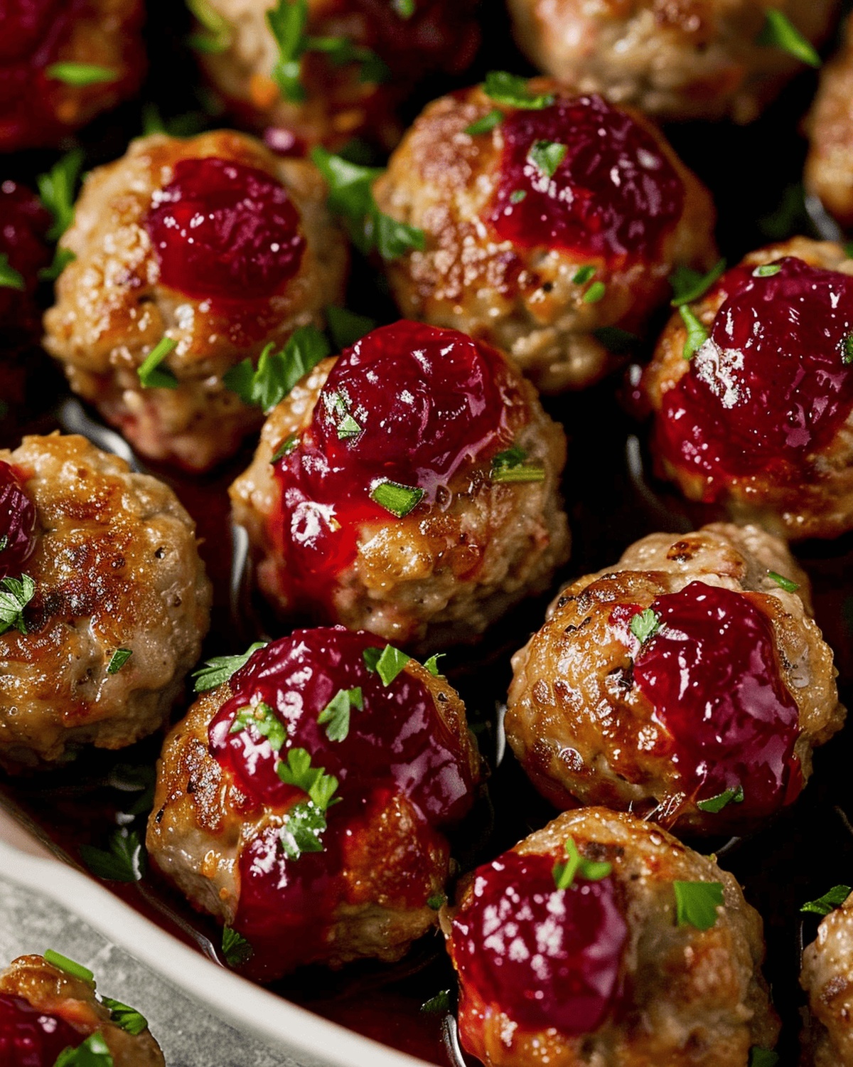 Tangy Cranberry-Orange Glazed Meatballs Recipe