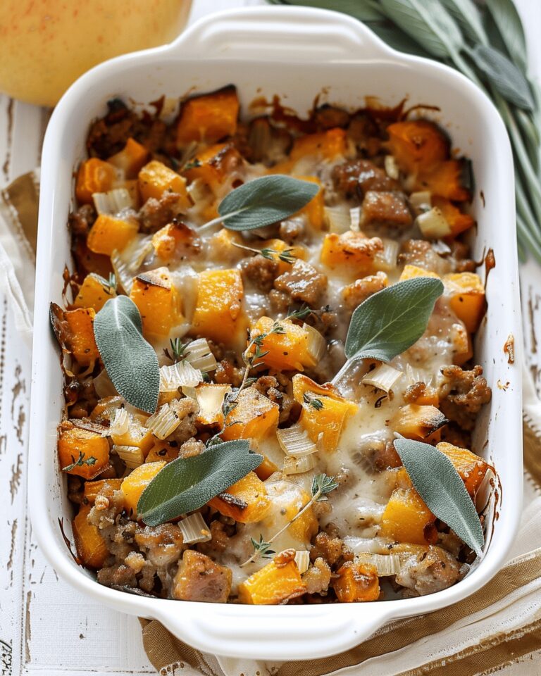 Butternut Squash Casserole Recipe