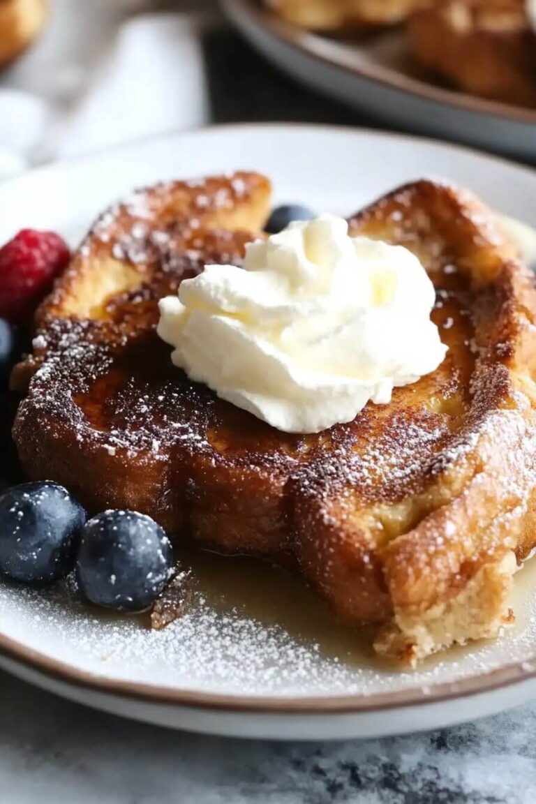 Decadent Overnight Creme Brulee French Toast Recipe