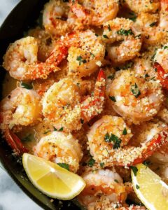 Crispy Baked Shrimp Scampi Recipe