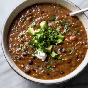 Easy Black Bean Soup Recipe