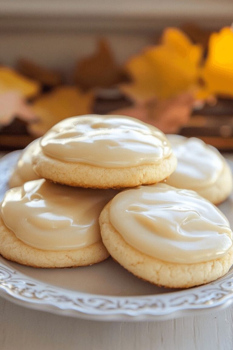 Soft Maple Cookies with Maple Icing Recipe