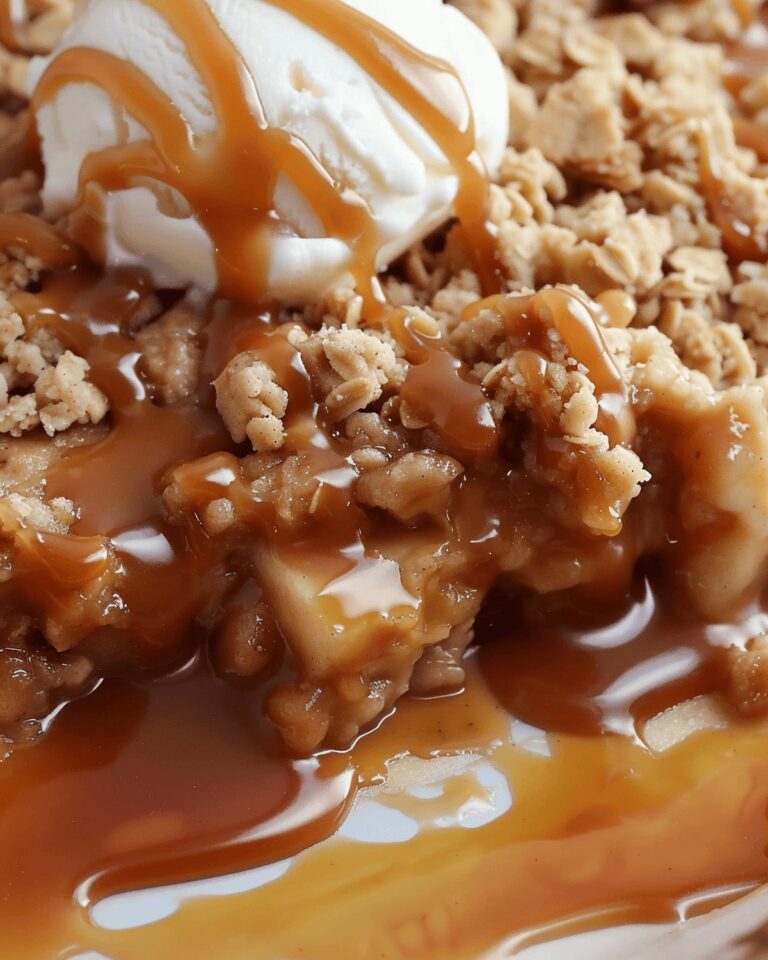 Caramel Apple Crisp Recipe