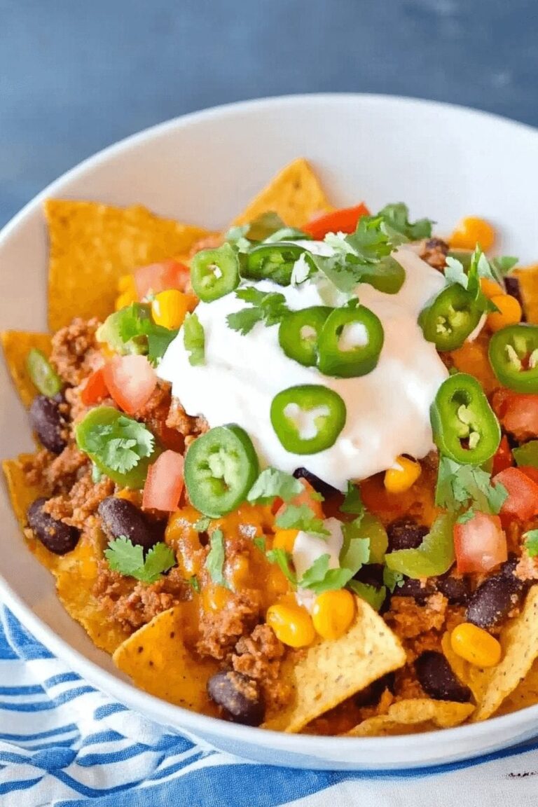 Sizzling Walking Taco Casserole Recipe