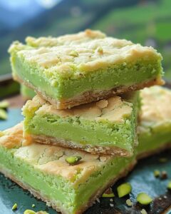 Dreamy Pistachio Dream Cookie Bars Recipe