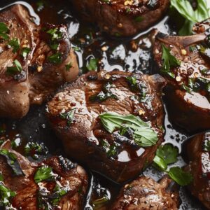 20-Minute Garlic Butter Lamb Chops Recipe