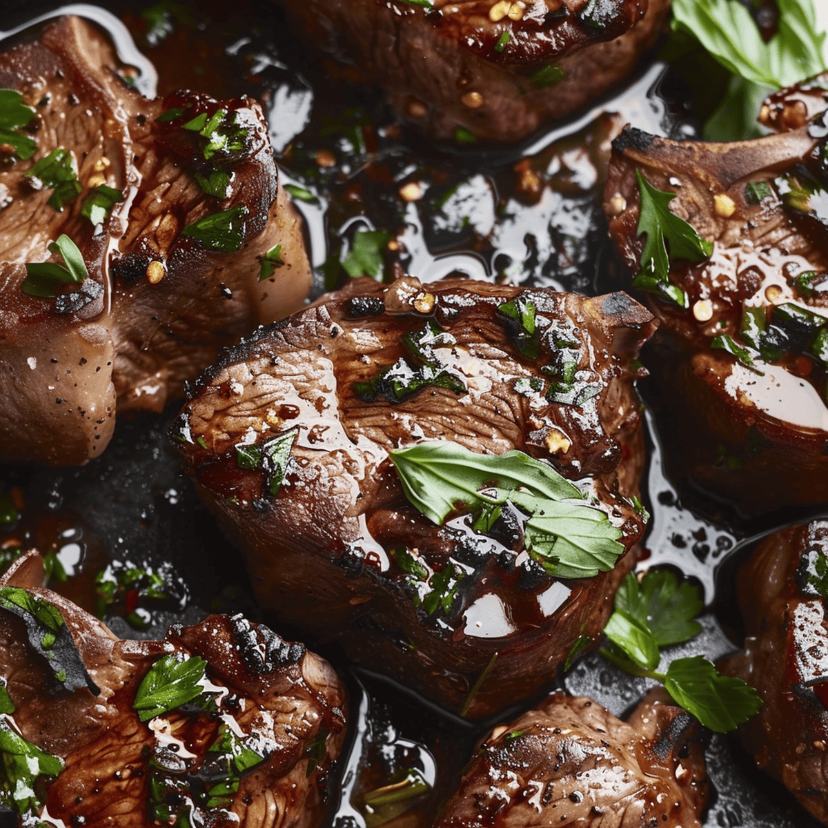 20-Minute Garlic Butter Lamb Chops Recipe