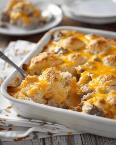 Hearty Biscuit & Sausage Bake Recipe